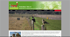 Desktop Screenshot of freilandlabor-britz.de